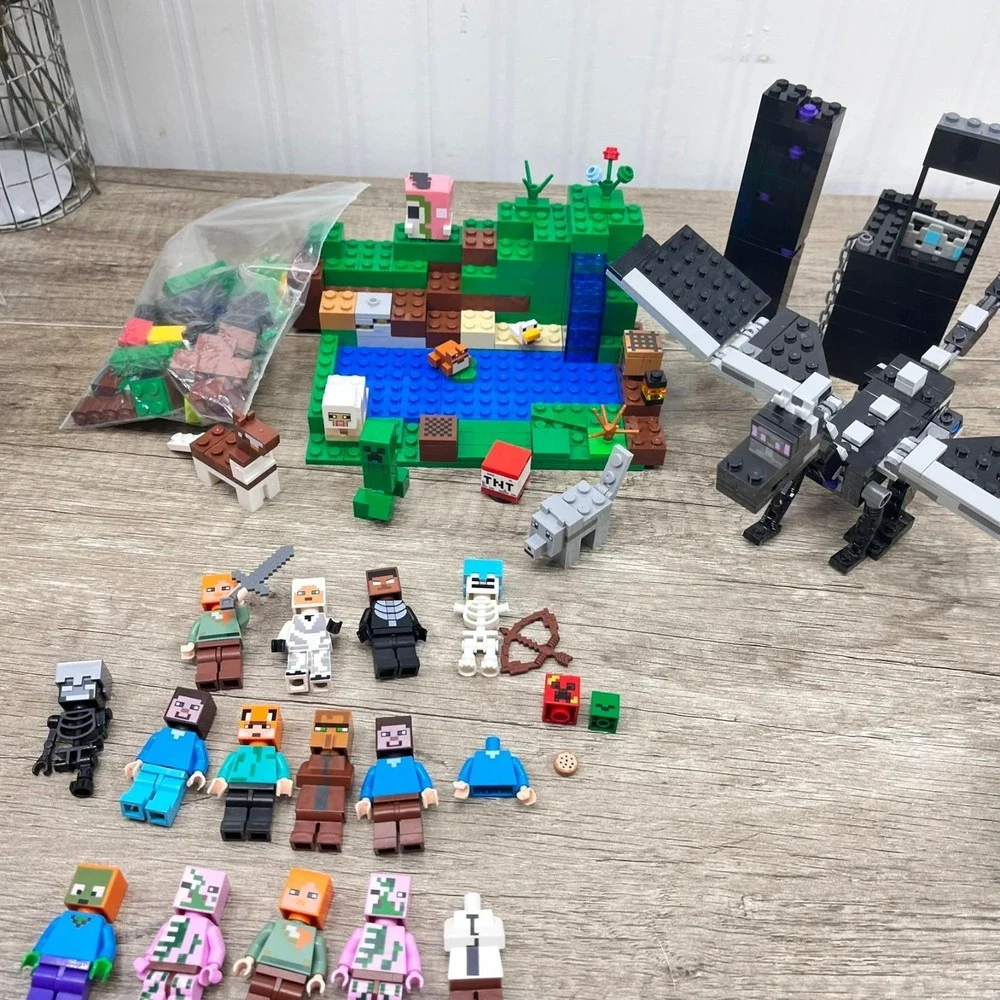 Lego minecraft figures